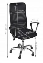 Офісне Крісло MemFlow Black - Ергономіка, Комфорт і Стиль - Зображення 5