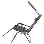 Садове Крісло ZEN BEACH TOURIST з Дашком і Підставкою - Комфорт для Вашого Відпочинку - Зображення 2