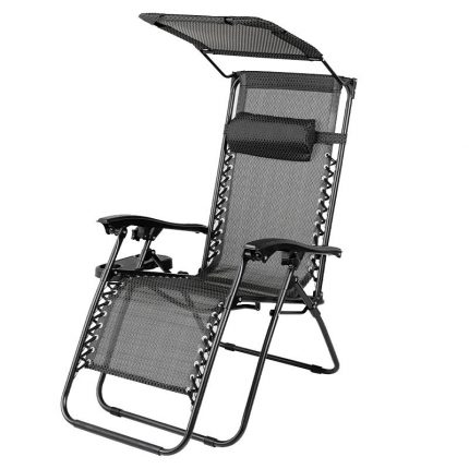 Садове Крісло ZEN BEACH TOURIST з Дашком і Підставкою - Комфорт для Вашого Відпочинку