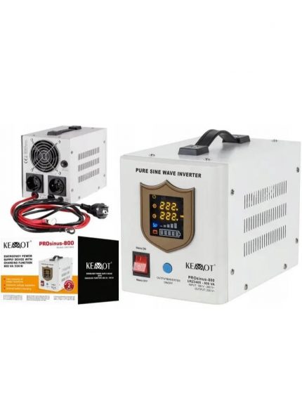 ДБЖ Kemot PROsinus-800 12V 800VA/500W URZ3405 - Надійне Рішення для Захисту Вашої Електроніки