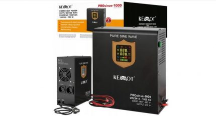 Джерело Безперебійного Живлення Kemot URZ3410 PROsinus-1000 - Надійний Захист для Ваших Пристроїв