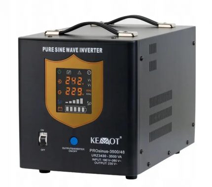 Джерело Безперебійного Живлення KEMOT PROsinus 3500 48V/230V (2400/3500W) URZ3430 - Надійне Живлення