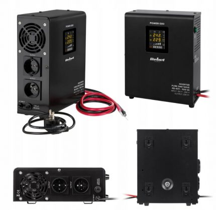 Джерело Аварійного Живлення UPS Rebel Power 500 12V/230V RB-4011 - Надійний Захист для Ваших Пристроїв