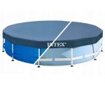 Захисне Покриття Тент для Каркасного Басейну Intex 366 см 28031 - Збережіть Чистоту та Тепло Вашого Басейну - Зображення 3