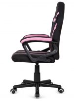 Офісне Крісло Lugano MARIO BLACK PINK Fabric - Палітра Комфорту та Стилю для Вашого Простору - Зображення 3