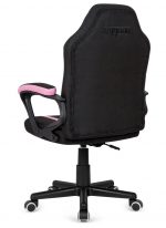 Офісне Крісло Lugano MARIO BLACK PINK Fabric - Палітра Комфорту та Стилю для Вашого Простору - Зображення 4