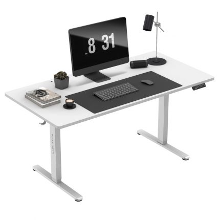 Стіл електричний Mark Adler Leader 7.6 White Преміум-ергономіка та стиль для геймерів і творчих професіоналів