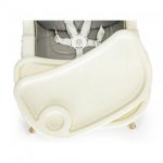 Дитячий стільчик для годування 2в1 ECOTOYS HA-004 сірий - Зручність і стиль для веселих трапез вашої дитини - Зображення 6