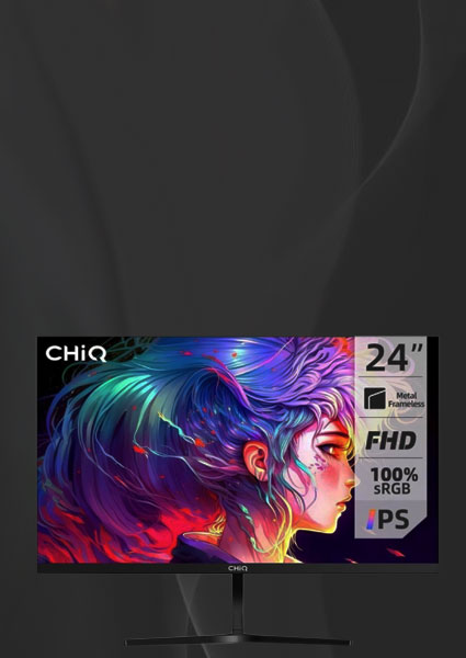 Монітор CHiQ 24F650 24″ 100 Гц + FreeSync, FHD (1920×1080) IPS Ідеальне поєднання якості та продуктивності