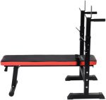 Плоска тренувальна лава для штанги FUNFIT - ідеальний вибір для вашого домашнього тренажерного залу - Зображення 2