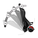 Дитяче ігрове крісло Huzaro RANGER 6.0 Black - Комфорт і підтримка для майбутніх геймерів - Зображення 8