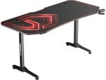 Ігровий комп'ютерний стіл ULTRADESK FRAG XXL Red 160x75 см - Просторий та стильний - Зображення 2