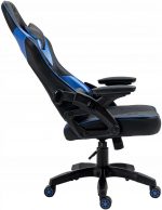 Геймерське крісло KRAKEN Feyton чорно-синє - комфорт та стиль для тривалих ігор - Зображення 10