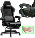 Геймерське крісло STAZER EAGLE Чорно-зелений – елегантний дизайн і комфорт - Зображення 5