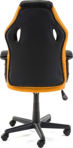 Геймерське крісло 4 Gamers Black-Orange: Ідеальний баланс комфорту - Зображення 4