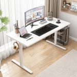 Електричний підйомний стіл MuvuHome Білий 160 см МОДЕРН 72-118см. Зручність та стиль для вашого робочого простору - Зображення 3