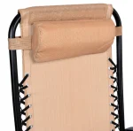 Розкладний лежак 2в1 eHokery ORION бежевий - Ідеальний вибір комфорту та елегантності для вашого відпочинку - Зображення 7