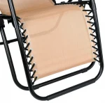 Розкладний лежак 2в1 eHokery ORION бежевий - Ідеальний вибір комфорту та елегантності для вашого відпочинку - Зображення 11