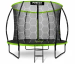 Батут Neo-Sport Premium 312 см із внутрішньою сіткою та драбинкою (NS-10C221)