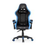 Геймерське крісло Infini Five чорно-блакитне - Максимальний комфорт - Зображення 2