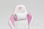 Геймерське крісло KRAKEN Feyton біло-рожеве - комфорт та елегантність для вас - Зображення 3
