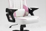 Геймерське крісло KRAKEN Feyton біло-рожеве - комфорт та елегантність для вас - Зображення 4