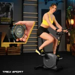 Велотренажер магнітний Trex Sport TX-350MB RIZE сірий - комфортне та ефективне кардіо для дому з сучасним дизайном - Зображення 3