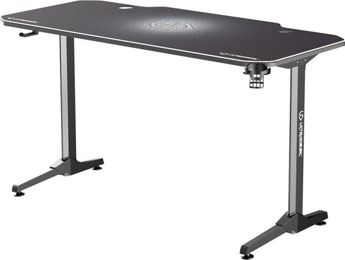 Ігровий комп'ютерний стіл ULTRADESK FRAG White 140X66 см - Стильний та просторий - Зображення 3