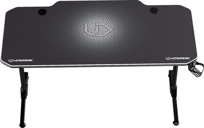 Ігровий комп'ютерний стіл ULTRADESK FRAG White 140X66 см - Стильний та просторий - Зображення 6