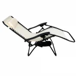 Розкладний лежак 2в1 eHokery ORION - світло-бежевий - ваш приватний куточок відпочинку! - Зображення 4