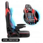 Геймерське крісло KRAKEN Feyton: чорно-червоний стиль і неперевершений комфорт - Зображення 8