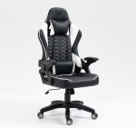 Геймерське крісло KRAKEN Feyton: чорно-білий стильний дизайн та максимальний комфорт