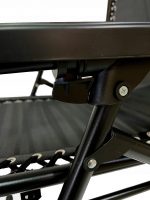 Розкладний лежак eHokery ORION Zero Gravity чорний - Стильний комфорт для вашого відпочинку на відкритому повітрі - Зображення 7