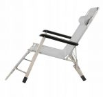 Розкладний пляжний лежак 2 в 1+подушка Sandos KUSENO- Максимальний комфорт для відпочинку на пляжі та в саду - Зображення 3