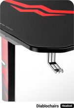 Геймерський стіл Diablo Chairs X-Mate 1400 Red 140x66 см - Зображення 5