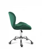 Офісне крісло поворотне Mark Adler 3.0 зелене велюр - Стильний комфорт для продуктивної роботи - Зображення 3