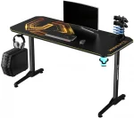 ІГРОВИЙ КОМП'ЮТЕРНИЙ СТІЛ ULTRADESK FRAG 140x60 см + PAD Gold: Функціональність та Стиль - Зображення 5