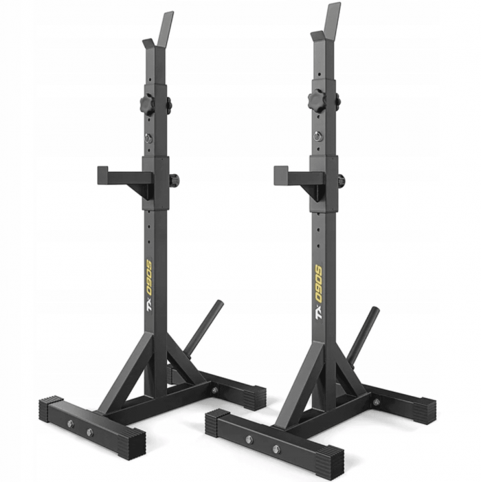 Регульована стійка Trex Sport TX-090S для штанги, страховка, стійка для вправ - Інвестуйте у своє здоров'я та фізичну форму вже сьогодні - Зображення 1