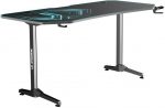 Ігровий комп'ютерний стіл ULTRADESK FRAG XXL Blue 160x75 см - Просторий та стильний - Зображення 5