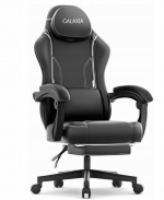 Геймерське Крісло з підставкою для ніг GALAXIA: Комфорт та стиль для Тривалих Ігор