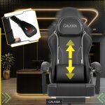 Геймерське Крісло з підставкою для ніг GALAXIA: Комфорт та стиль для Тривалих Ігор - Зображення 4