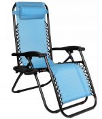 Розкладний лежак 2в1 eHokery ORION синій - зручність та елегантність для комфортного відпочинку - Зображення 2