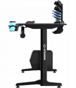 Геймерський стіл 140x60 см ULTRADESK FRAG + PAD Green - Простір і комфорт для геймерів - Зображення 4