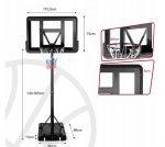 Набір баскетбольний Costway SP37743 Комплект для професійної гри та тренувань - Зображення 4