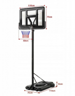 Баскетбольний набір Costway SP38140: Ідеальне поєднання стилю та зручності для вашого дому - Зображення 2