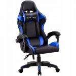 Геймерське крісло STAZER Coliber Чорно-синій - Ідеальний Комфорт для Тривалих Ігор