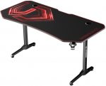 Ігровий комп'ютерний стіл ULTRADESK FRAG XXL Red 160x75 см - Просторий та стильний - Зображення 3