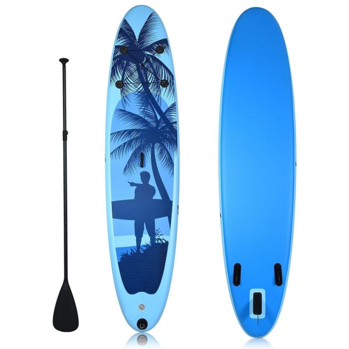Дошка SUP Costway SP37089-S з веслом 297 см - компактний варіант для активного відпочинку на воді - Зображення 2
