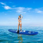 Дошка SUP Costway SP37090-M з веслом 305 см - ідеальний вибір для стабільності та комфорту на воді - Зображення 2