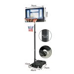 Баскетбольний набір Costway SP38001BL - Ідеальний вибір для активного відпочинку та тренувань вдома! - Зображення 2